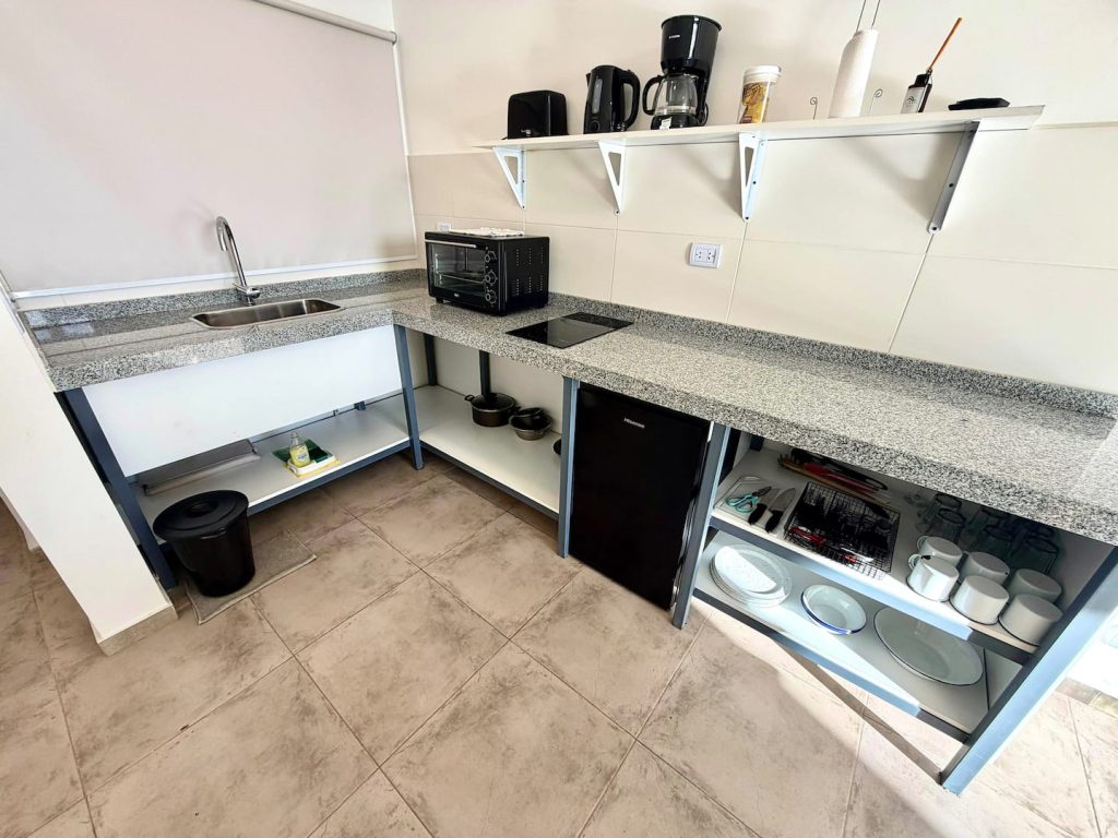 Moderno departamento con una vista única – Kitchenette