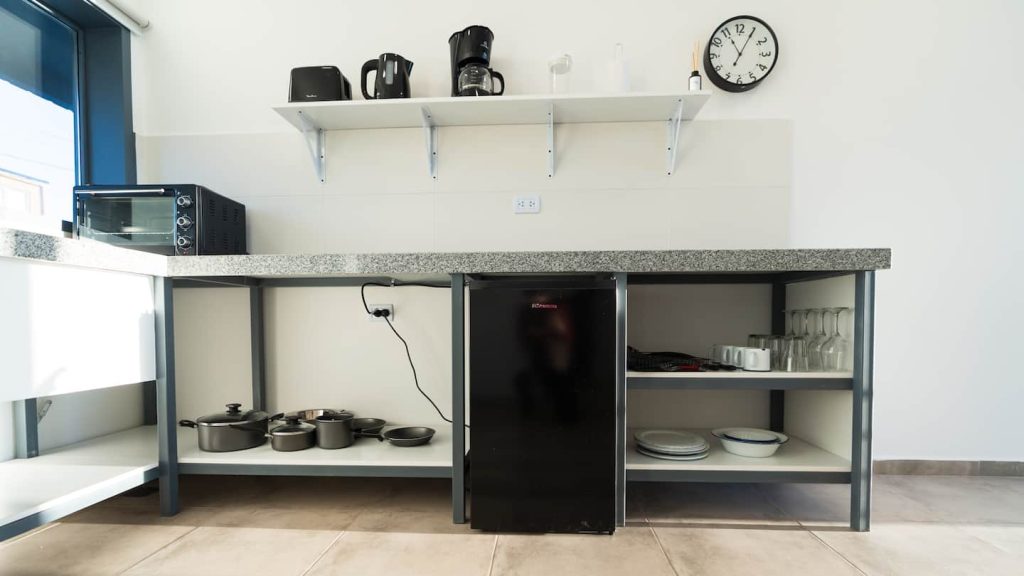 Moderno departamento con una vista única – Kitchenette